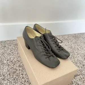 Lemaire | Shoes | Lemaire Heeled Derbies In Anthracite